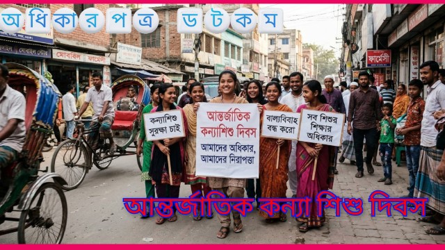 আন্তর্জাতিক কন্যাশিশু দিবস: বাংলাদেশে কন্যাশিশুর অধিকার ও নিরাপত্তার বাস্তবতা